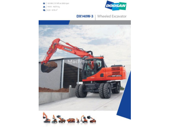 Колёсный экскаватор DOOSAN DX140