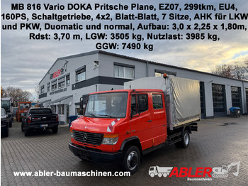 Тентованный грузовик Mercedes-Benz 816 Vario Doka Pritsche Plane 2x AHK: фото 4