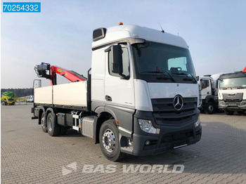 Новый Грузовик бортовой/ Платформа, Автоманипулятор Mercedes-Benz Actros 2646 6X2 Palfinger PK 20.501 L Kran Crane Automatic Euro 6: фото 3