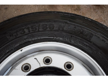 Шина для Грузовиков CONTINENTAL 315 / 80 R 22,5 FRONT - DOT 44/16: фото 5 Шина для Грузовиков CONTINENTAL 315 / 80 R 22,5 FRONT - DOT 44/16: фото 5