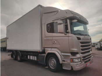 Грузовик с закрытым кузовом Scania R490 6x2 sivuauk.kori+pl-nostin: фото 3