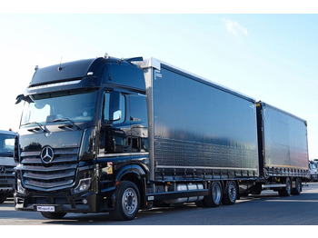 Тентованный грузовик MERCEDES-BENZ Actros 2551