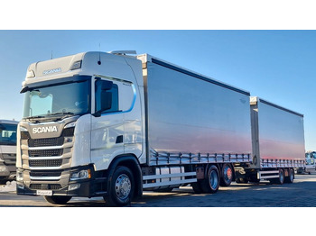 Тентованный грузовик SCANIA S 450