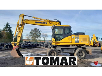 Колёсный экскаватор KOMATSU PW180