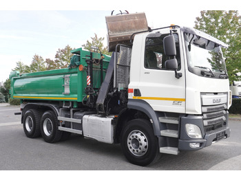 Автоманипулятор, Автоманипулятор DAF CF 410 FAT 6×4 tipper / Crane Marchessi M15000Z / Bortmatic: фото 3