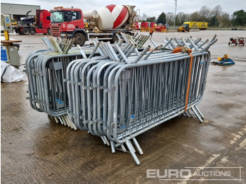 Строительное оборудование Bundle of Metal Pedestrian Safety Barriers (2 of): фото 3