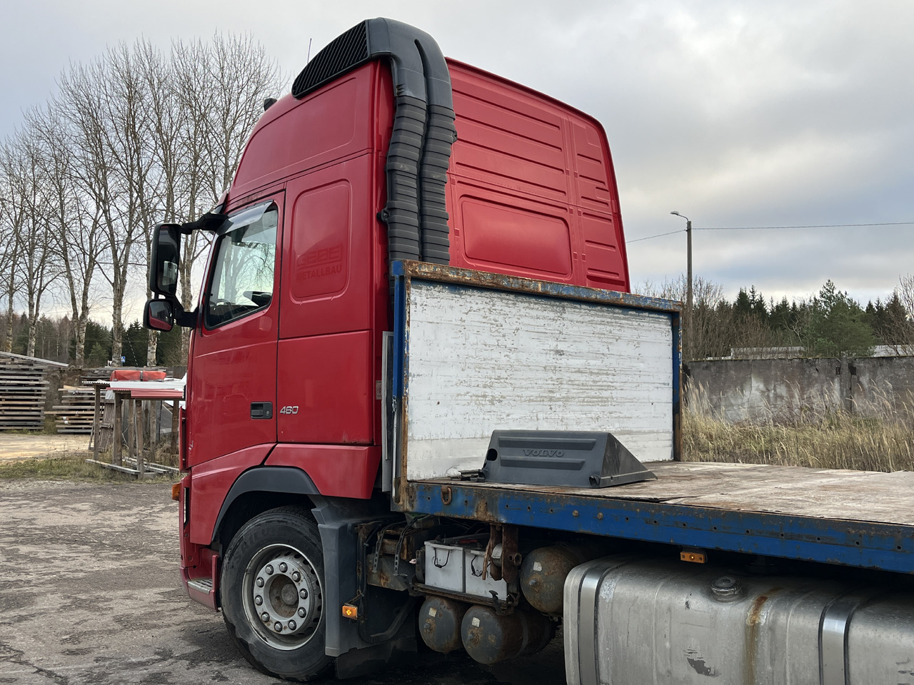 Грузовик бортовой/ Платформа Volvo FH12 Flatbed Automatic 2006: фото 10