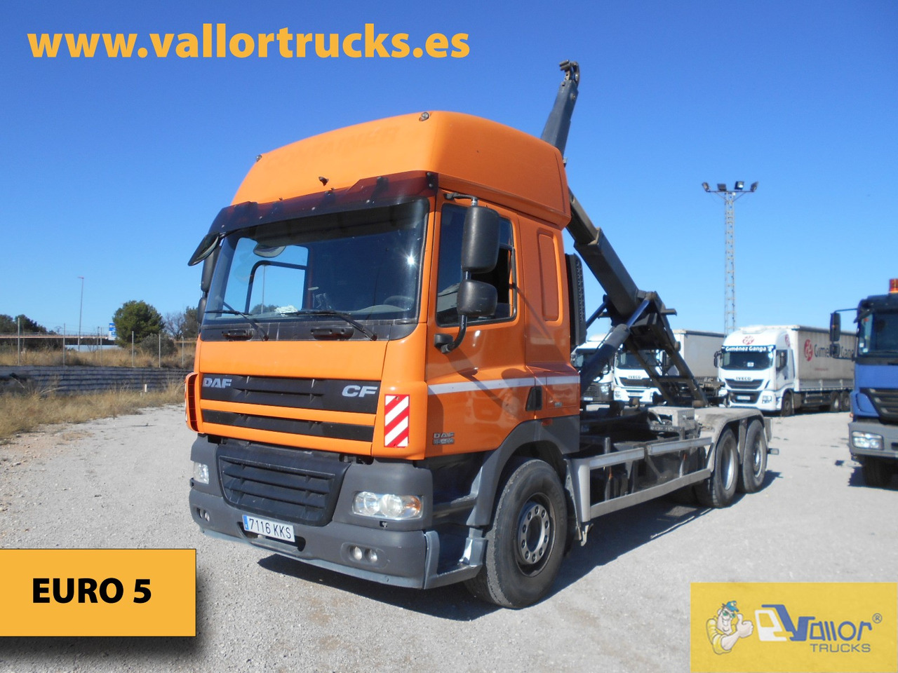 Крюковой мультилифт DAF CF 85.460: фото 6