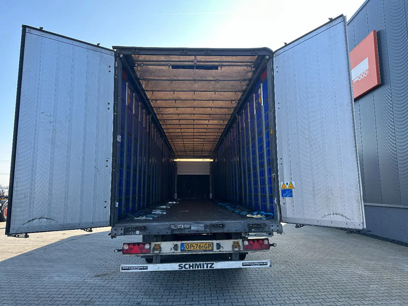 Тентованный полуприцеп Schmitz Cargobull TOP: schijfremmen, rongpotten, gegalvaniseerd, XL, Huckepack, 2 x22 vert. al. planken, NL, APK, meer beschikbaar: фото 8