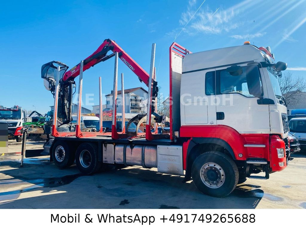 Лесовоз, Автоманипулятор MAN TGS 28.500 XLX BL 6x4 *Palfinger-Epsilon-M12Z/AP: фото 7