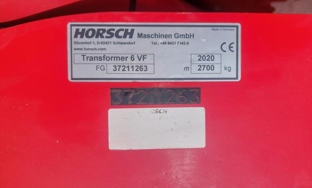 Культиватор Horsch Transformer 6 VF: фото 15