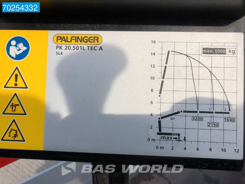 Новый Грузовик бортовой/ Платформа, Автоманипулятор Mercedes-Benz Actros 2646 6X2 Palfinger PK 20.501 L Kran Crane Automatic Euro 6: фото 13