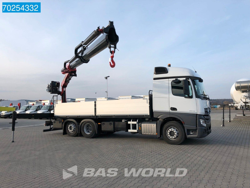 Новый Грузовик бортовой/ Платформа, Автоманипулятор Mercedes-Benz Actros 2646 6X2 Palfinger PK 20.501 L Kran Crane Automatic Euro 6: фото 7