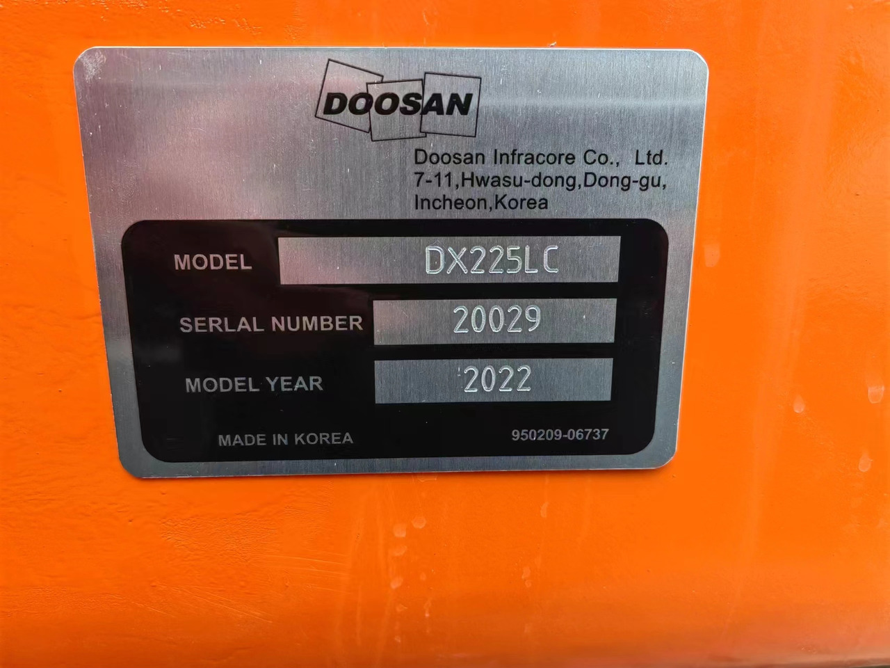 DOOSAN DX225 LC в лизинг DOOSAN DX225 LC: фото 8