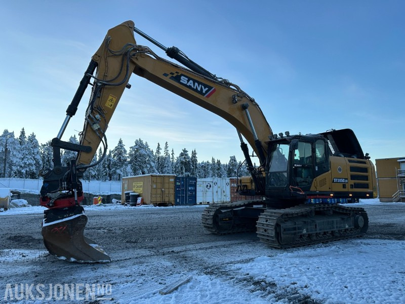 Экскаватор 2023 Sany 305 LC Gravemaskin *Rototilt*GPS*4 Skuffer*Ripper*Webasto*: фото 1