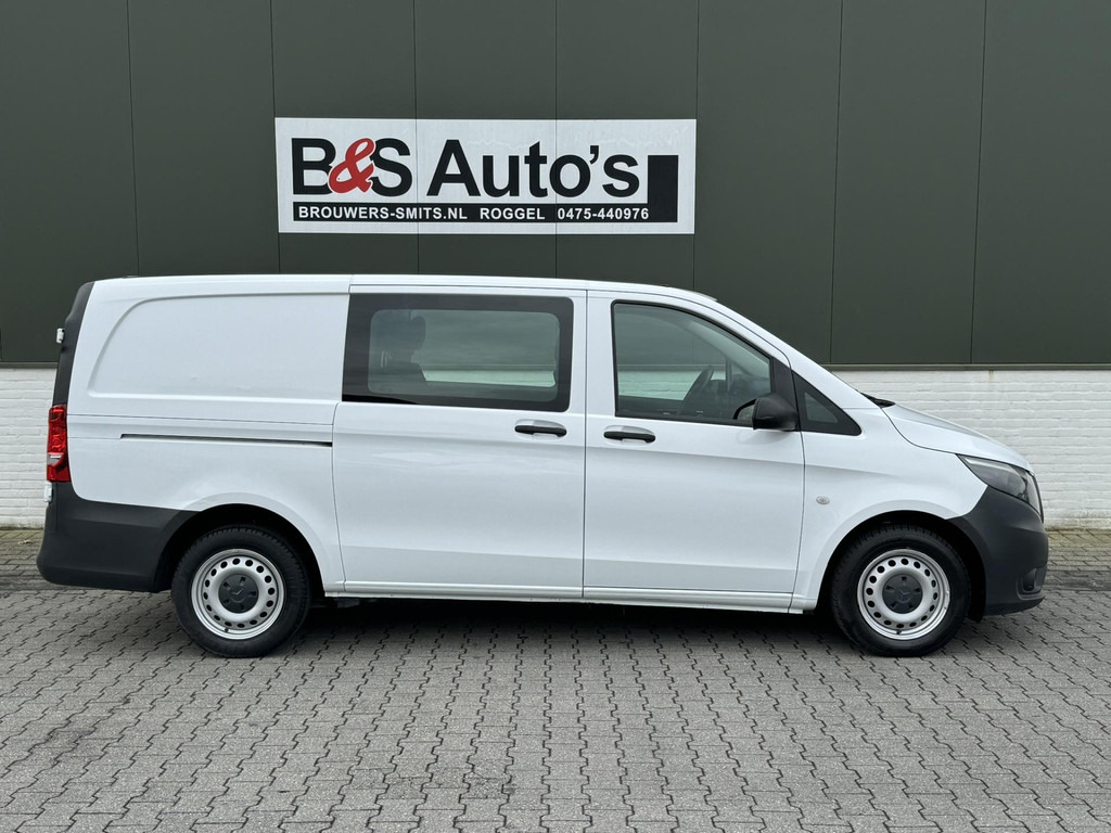 Грузопассажирский фургон Mercedes-Benz Vito-110 Dubbele Cabine Facelift Comfort Leder stuurwiel Airco Radio+media: фото 6