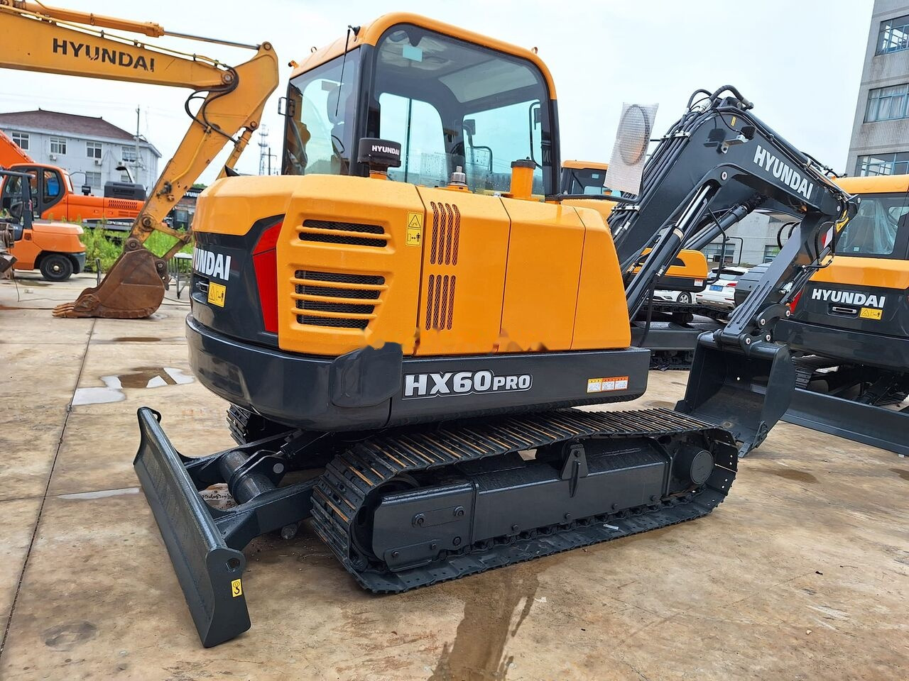 Новый Мини-экскаватор Hyundai HX60 PRO New machine: фото 9