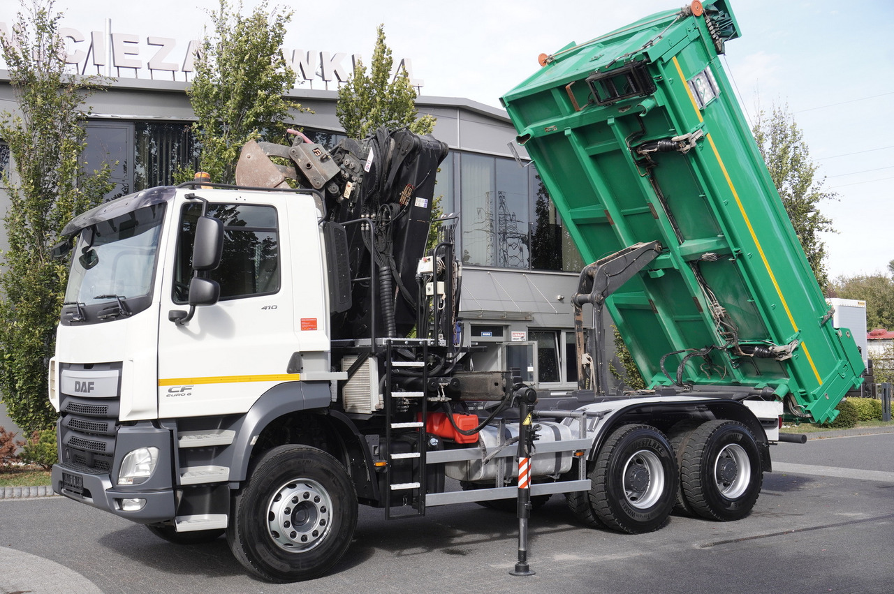 Автоманипулятор, Автоманипулятор DAF CF 410 FAT 6×4 tipper / Crane Marchessi M15000Z / Bortmatic: фото 8