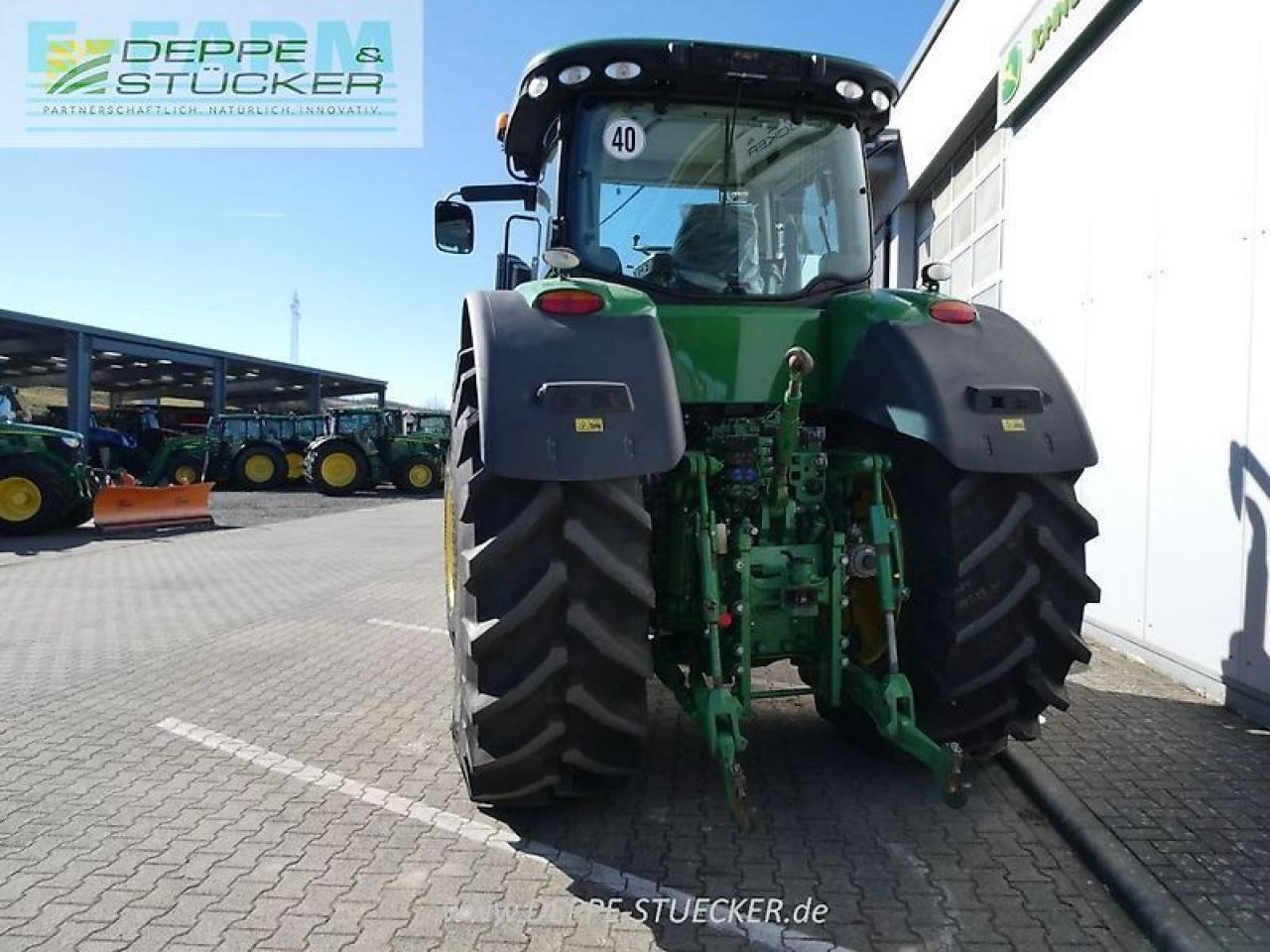 Трактор John Deere 7250r: фото 6