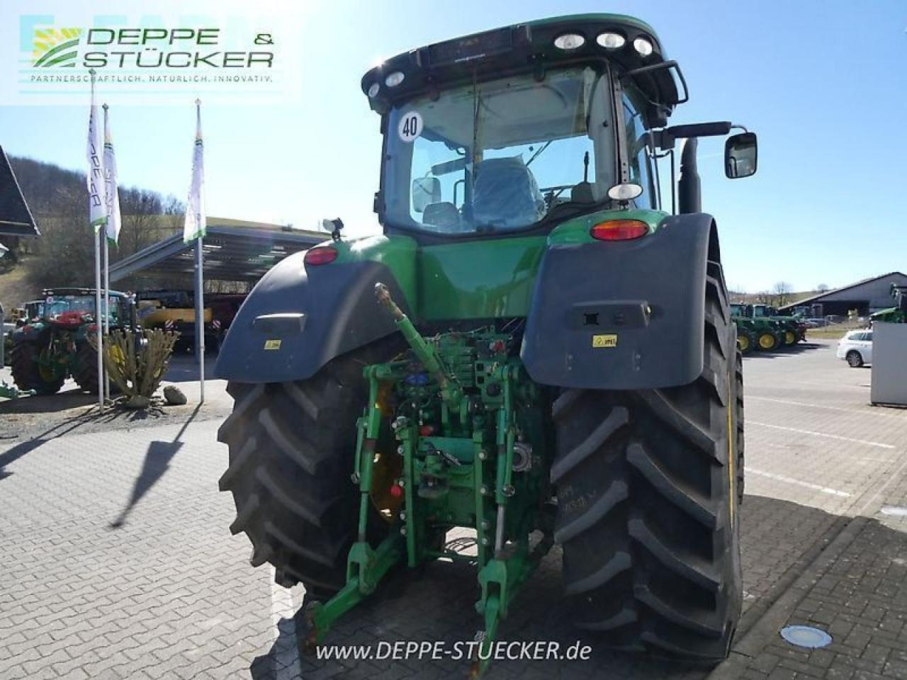 Трактор John Deere 7250r: фото 9