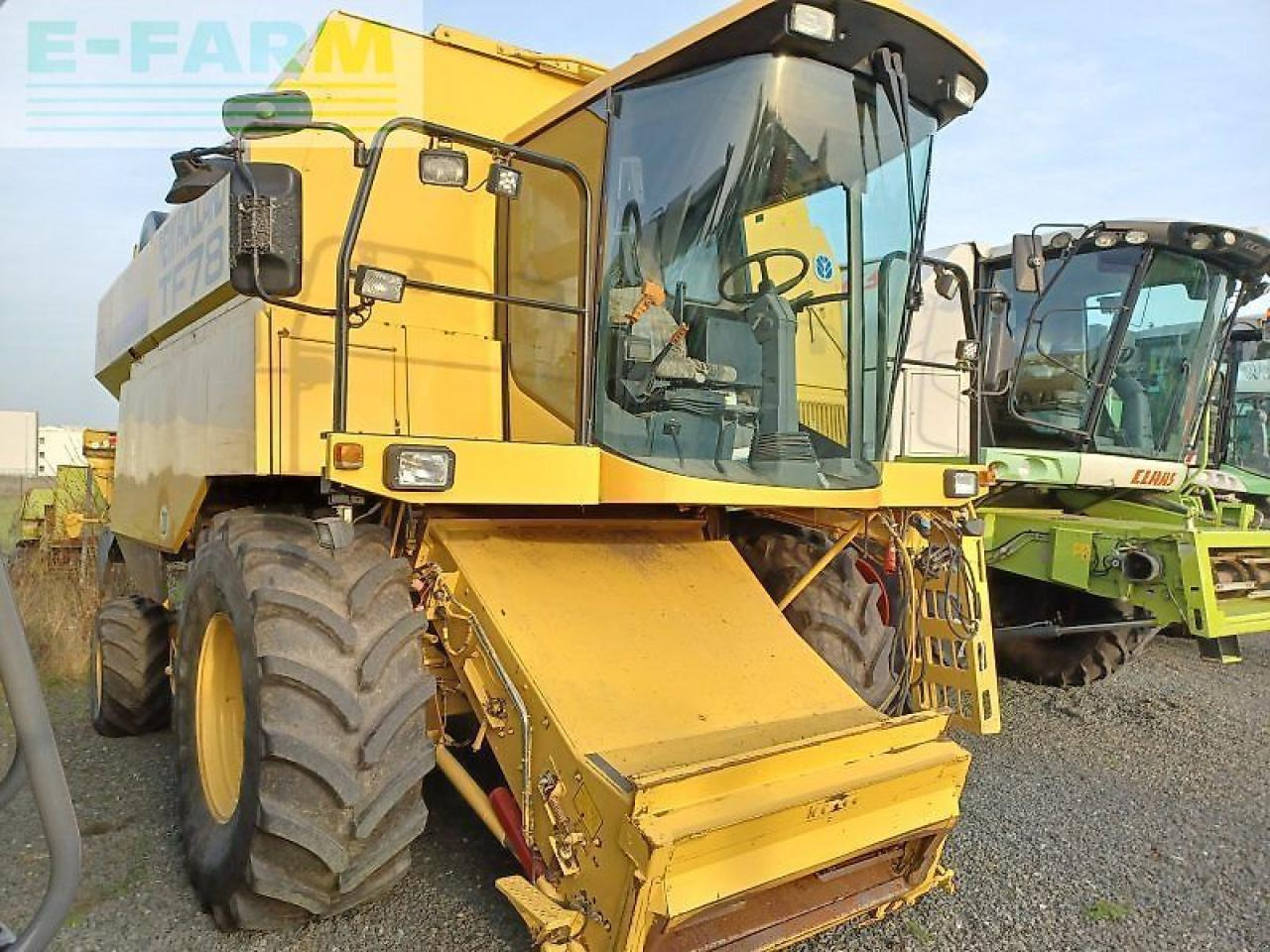 Зерноуборочный комбайн New Holland tf 78: фото 9