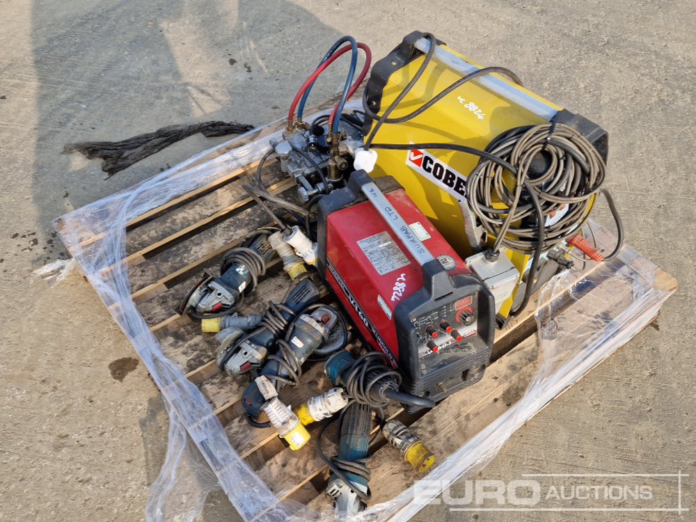 Строительное оборудование Cobel Welder Generator, Invertec V160 Welder Generator, Makita 110 Volt Angle Grinder (5 of): фото 7