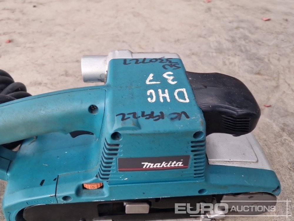 Строительное оборудование Makita 9404 240 Volt Belt Sander: фото 13